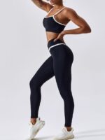 Spirit Elegance - Sexy High Rise Yoga Pants & Sports Bra Set