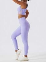 Sultry Harmony Mesh Activewear Yoga Outfit - Show Off Your Moves!