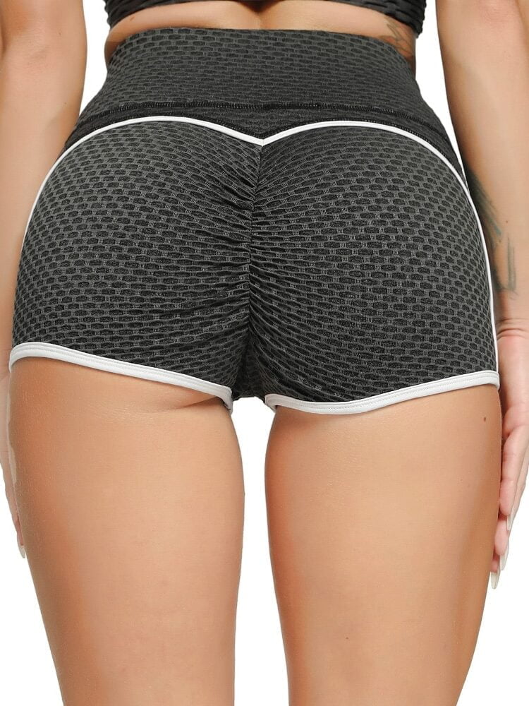 The Vitality of Honeycomb: Luxurious High Waist Yoga Shorts from the Core Collection