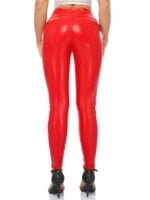 These Sexy Flex High Waist Booty Lifting PU Leather Pants will make your curves look their best! Get ready to turn heads in these sleek, figure-hugging pants that will give you a flattering silhouette and a sultry
