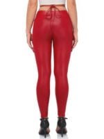 Womens Hot Flex High Waist PU Leather Pants - Sexy, Stretchy, Comfortable, and Stylish!
