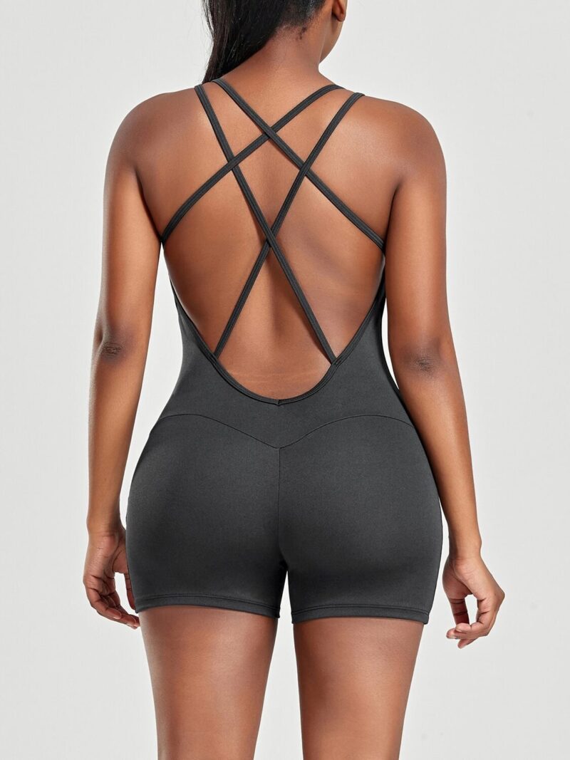 2023 Backless Criss-Cross Yoga Playsuit Onesie - Spirit Mobility

2023 Spirit Mobility Backless Criss-Cross Yoga Jumpsuit Onesie - Move Freely & Comfortably