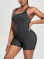2023 Spirit Mobility Yoga Playsuit Onesie - Backless, Criss-Cross Design for Maximum Mobility