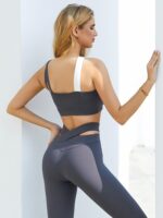 Essentia Voyage High Impact Push Up Sleeveless Yoga Outfit - Pump Up Your Workouts!