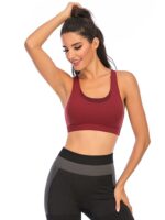 Experience Comfort and Support on your Mindful Voyage with this Gorgeous Hollowed Out Full Support Sports Bra