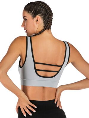 Experience the Mindful Voyage with our Ultra-Lightweight Backless Yoga Bra - Comfort and Support for Your Practice!