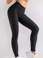 Experience the Optimal Athletic Style with Balance Calibers Scrunch Butt Leggings - Luxurious Comfort and Performance Enhancing Design.