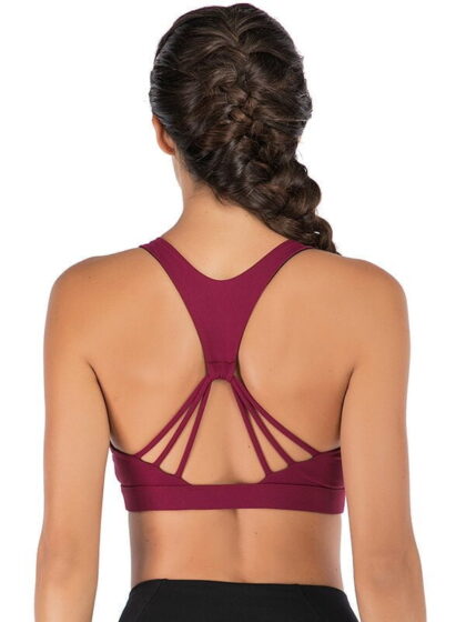Feel Empowered & Supported in Our Breathable Yoga Bra - Harmony Caliber: Style & Comfort Combined