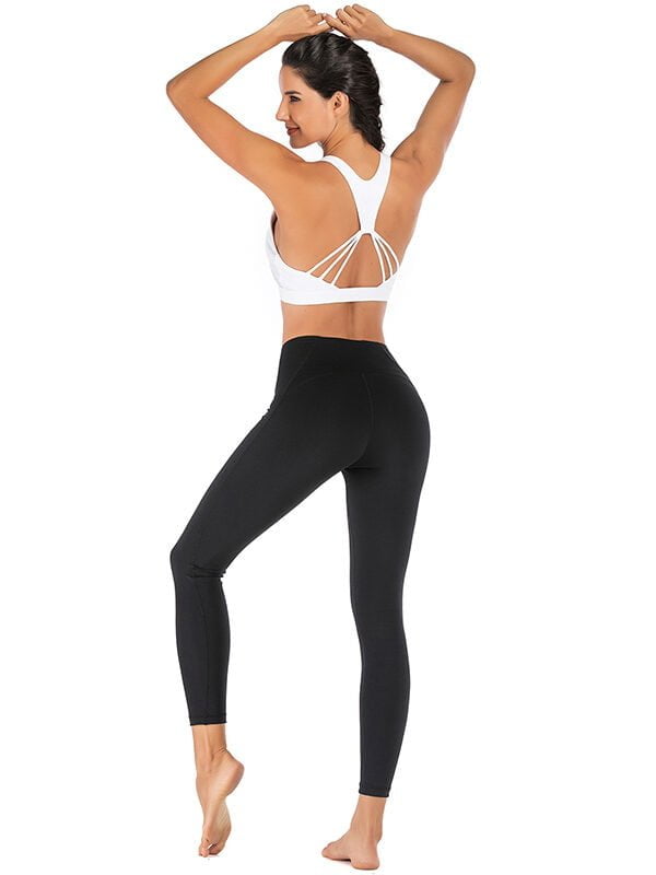 Harmony Caliber: Stylish, Supportive Breathable Yoga Bra - Comfort & Style for Every Pose!