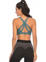 Mindful Voyage: Supportive, Hollowed-Out Sports Bra - Move with Comfort & Confidence!