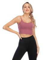 Movement Caliber Seamless Lightweight Yoga Crop Top - Perfect for Exercise & Fitness - Comfortable & Stylish Activewear