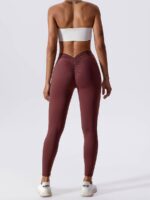 Balance Your Workouts with Seamless High-Waist Fitness Leggings from Caliber