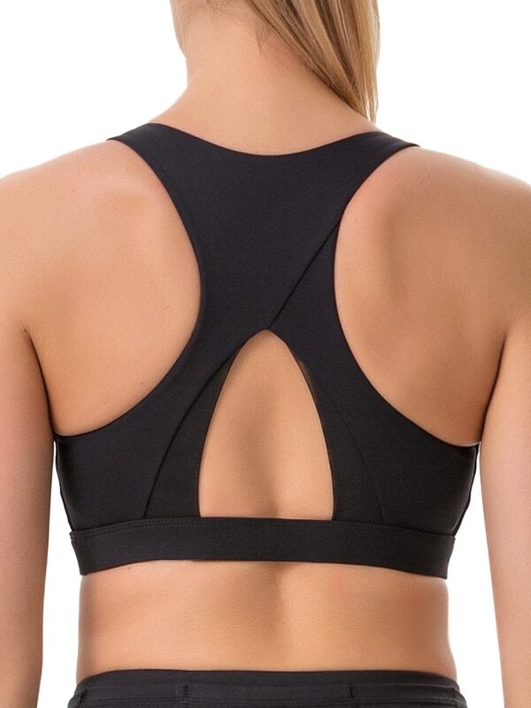 Essentia Caliber: Ultimate Comfort & Support for Your Most Intense Workouts - Padded Racerback Sports Bra