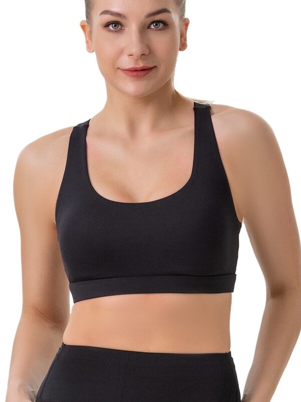 Essentia Caliber Womens Padded Racerback Sports Bra - Maximum Comfort & Support for Active Lifestyle