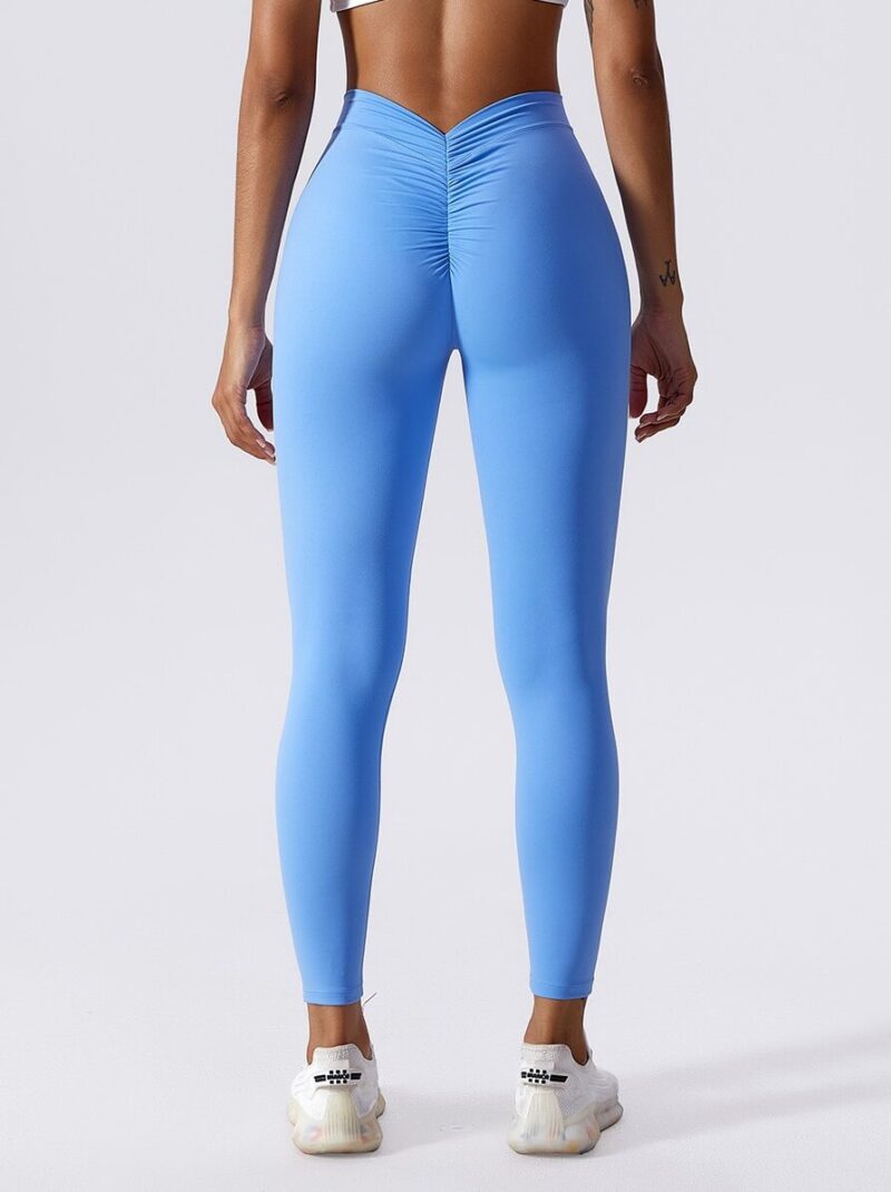 Experience the Next Level of Comfort and Performance with Balance Calibers Seamless High-Waist Fitness Leggings - Perfect for Yoga, Running, and More!