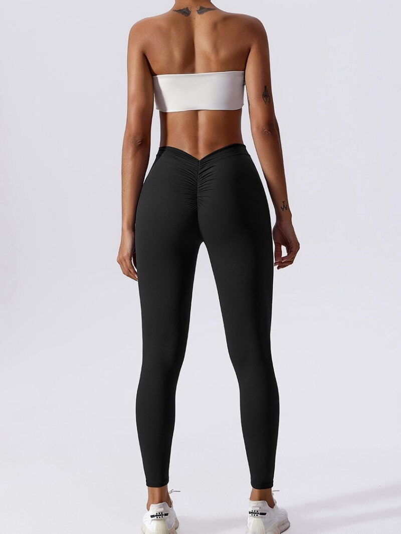 Power Through Your Workout with Balance Calibers Seamless High-Waist Fitness Leggings - Comfort & Style Combined!