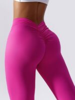 Seamless High-Rise Workout Leggings - Balance Caliber - Stylish, Comfortable & Breathable Activewear for Women