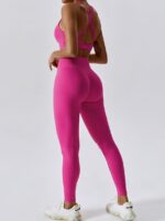 Mindful Beauty High-Waist High-Support 2-Piece Yoga Leggings & Bra Set - Stylish, Trendy, Comfortable Activewear