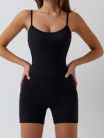 The Ultimate Womens Yoga Onesie: Core Calibers Waist-Hugging Design with Thin Adjustable Straps for Maximum Comfort and Flexibility