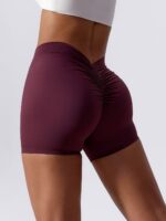 Balance Caliber Seamless High-Waist Fitness Shorts: Look Sexy While You Sweat!