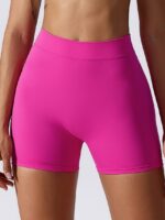 Balance Caliber Seamless High-Waist Luxury Fitness Shorts – Comfort and Style for Your Workouts