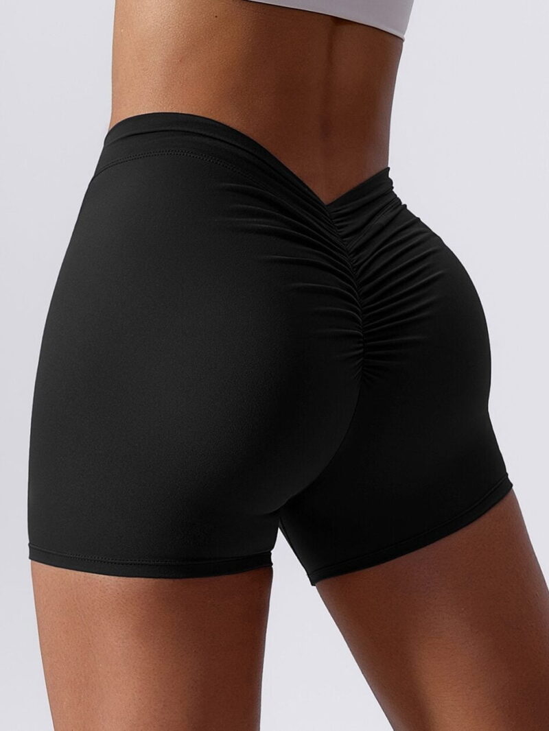 Balance Caliber Seamless High-Waist Womens Workout Shorts – Figure-Flattering, Slimming & Stylish