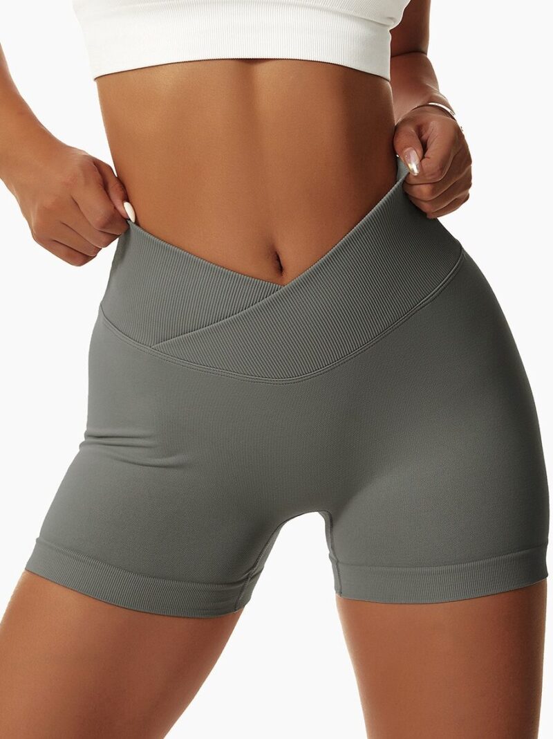 Be Bold & Bootylicious in V-Shaped High Waist Scrunch Bum Shorts - Get That Perfect Peach Shape!