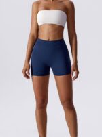 Discover Balance Caliber Seamless High-Waisted Workout Shorts - Comfortably Move Through Your Exercise Routine!