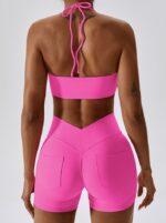 Essentia Balance Adjustable Halter Neck Sports Bra - Ultimate Comfort for Active Women