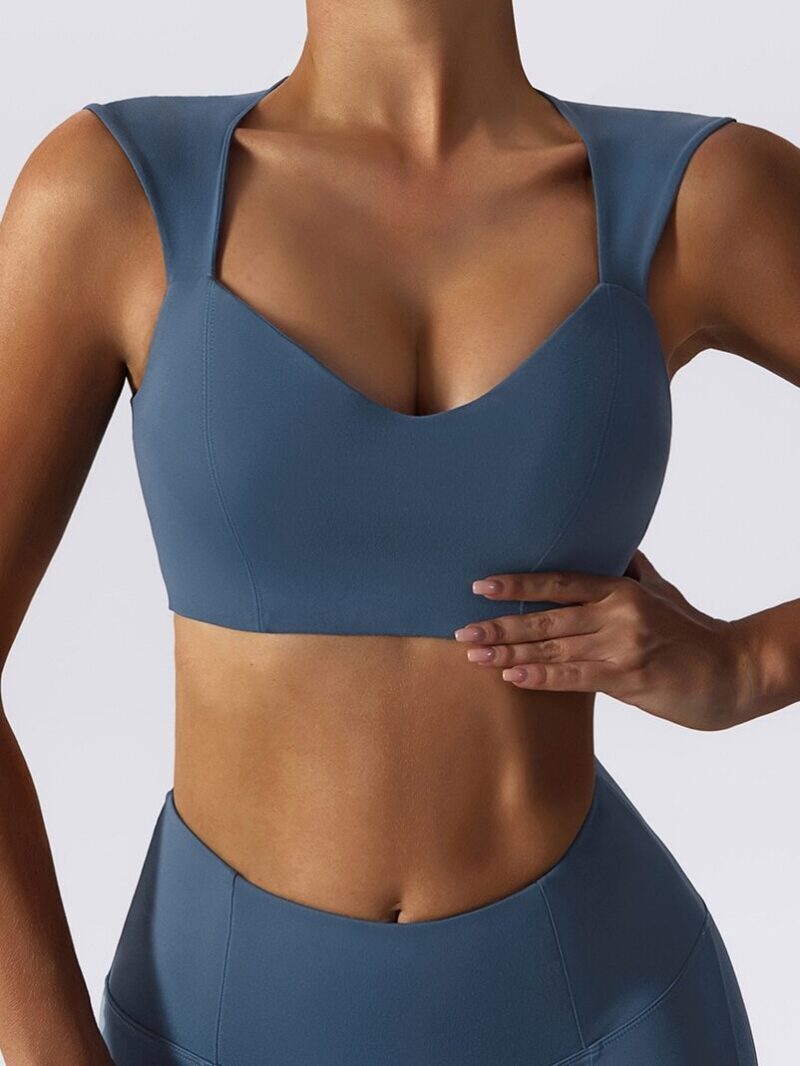 Essentia Caliber High Support Womens Fitness Top - Maximum Comfort, Breathable Mesh, Sweat-Wicking Fabric, Sexy Styling, Ultimate Support.