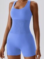 Essentia Core Seamless Racerback Cut-Out Onesie - Soft, Stretchy Comfort with a Sexy, Stylish Look