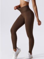 Essentia Movement Bum Scrunch Yoga Leggings - High-Waisted, Squat-Proof, Stretchy & Breathable Activewear for Women