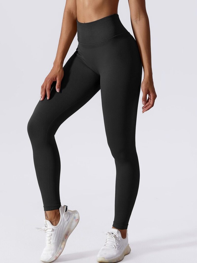 Essentia Movement Womens Bum Scrunch Yoga Leggings - Stretchy, Comfortable, Flattering Fit for All Body Types!