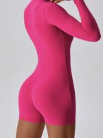 Experience the Unparalleled Comfort of the Ultimate Zipper Long Sleeve Luxurious Wonder Suit - Soft, Stylish, and Sensuous.