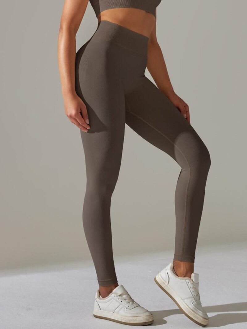 Ladies High-Rise Leggings - Soft & Breathable for All-Day Comfort