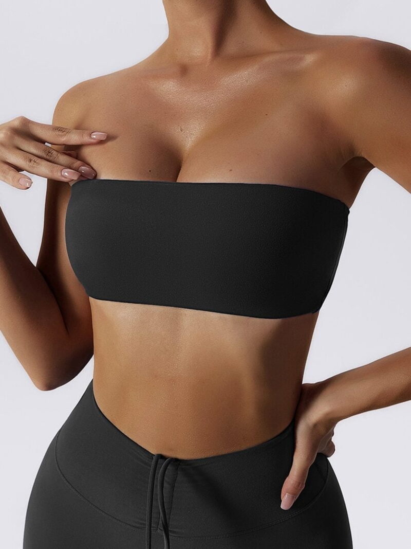 Look & Feel Your Best in the Intimate Strapless Sports Bra from Spirit Voyage! Ideal for Working Out & Everyday Wear.