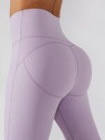 Luxurious High-Waisted Tummy Control Sports Leggings with Zipper - Feel Slim and Sexy While You Work Out!