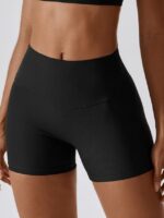 Luxurious, Ribbed, Soft, Lightweight, High-Waisted Scrunch Bum Shorts - Feel Sexy and Confident!