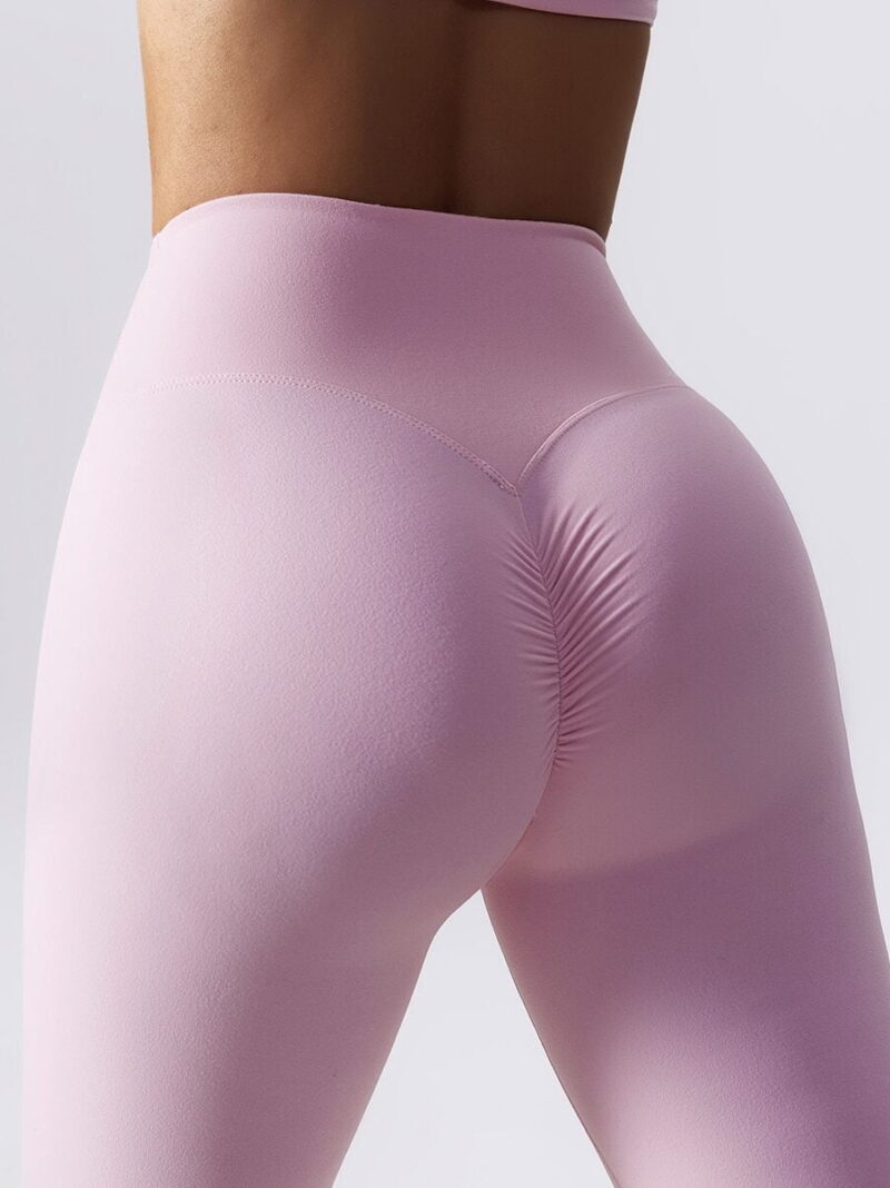 Luxuriously Soft Push Up Elastic-High-Waist Yoga Leggings - For a Relaxed Mindful Spirit