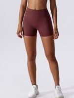 Seamless High-Waist Activewear Shorts – Balance Caliber – Flattering & Comfortable for Workouts & Beyond!