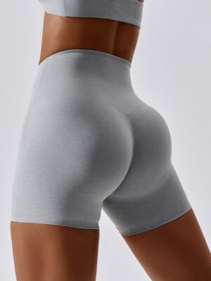 Seductive High-Waisted Scrunch-Bum Booty-Enhancing Shorts - For a Voluptuous Figure
