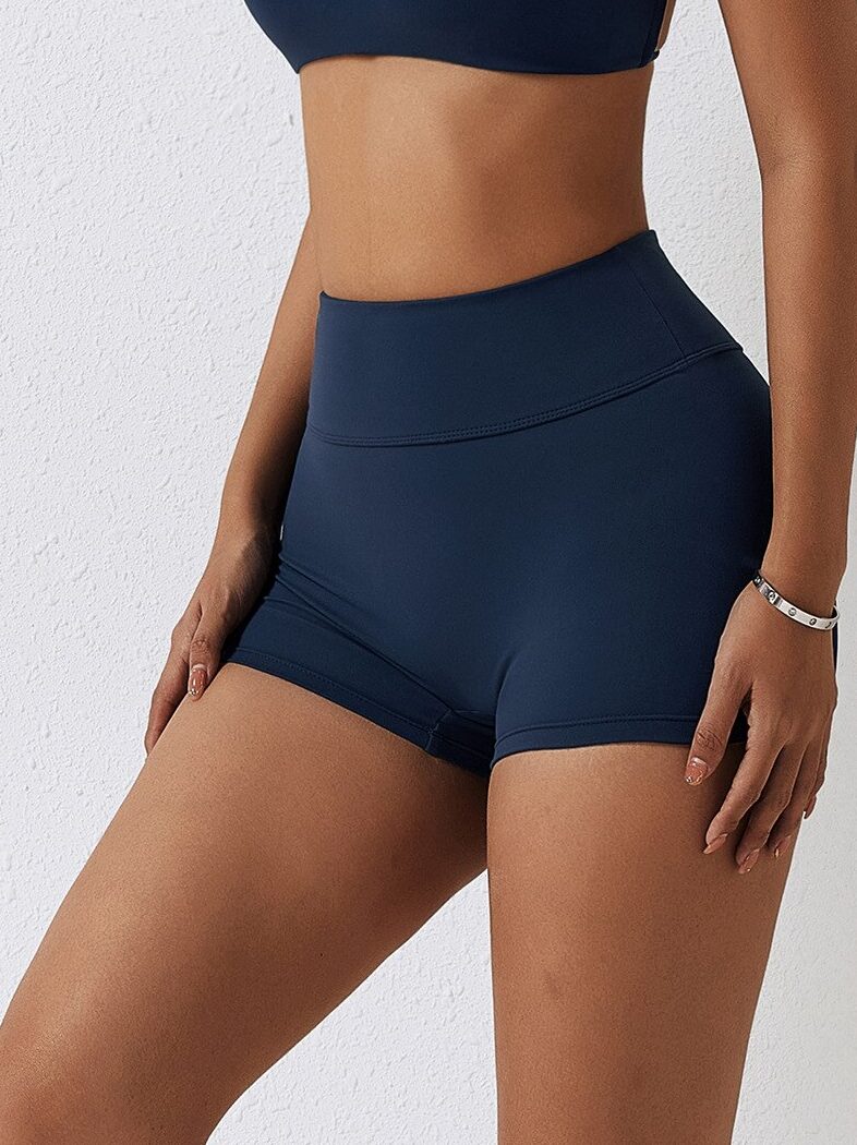 Sensual Seamless High-Waisted Hot Scrunch Butt Shorts - Perfect for a Flaunt-Worthy Fit!
