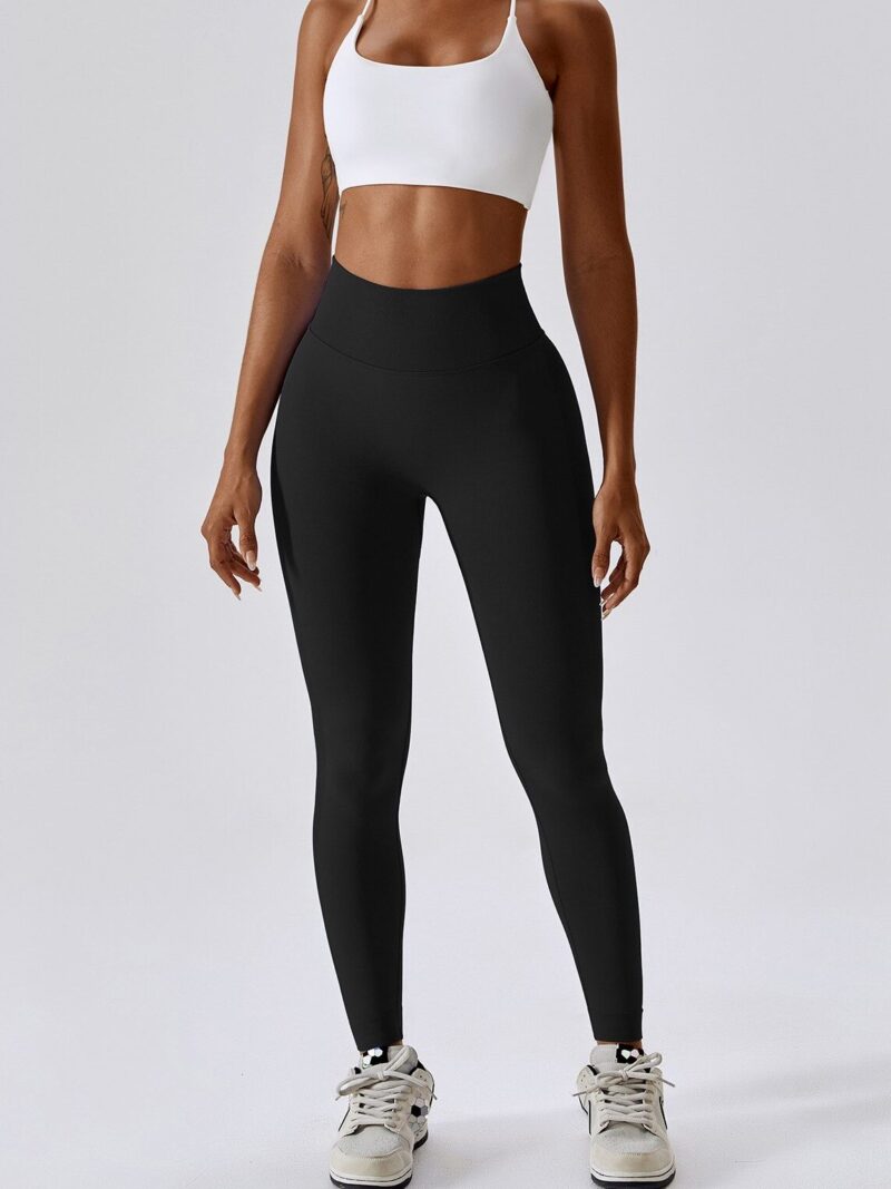 Sexy High-Waisted Contour Smile Scrunch Butt Leggings - Flaunt Your Curves!