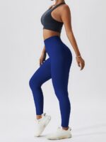 Sexy High-Waisted Ribbed Scrunch-Butt Leggings | Figure-Flattering Waistband | Booty-Lifting Tight Fit | Super Soft & Stretchy Fabric | Perfect for Yoga & Pilates