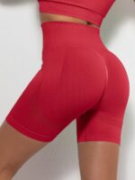 Sexy High-Waisted Squat-Proof Scrunch Butt Workout Shorts for Women - Show Off Your Curves!