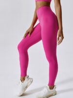 Shape Up and Show Off: Sexy High-Waisted Athletic Scrunch Butt Leggings for Women