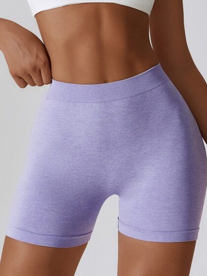 V-Shaped Seamless Scrunch Bum Shorts
