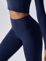 Womens High-Waisted Scrunch Booty Athletic Leggings - Squat-Proof, Breathable & Stylish Workout Tights