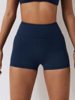 Womens Seamless High-Waisted Booty-Lifting Scrunch Shorts - Hot Sexy Look!