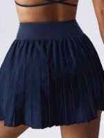 Womens Tennis Skort with Double-Layer Waistband: Stay Cool and Stylish on the Court!